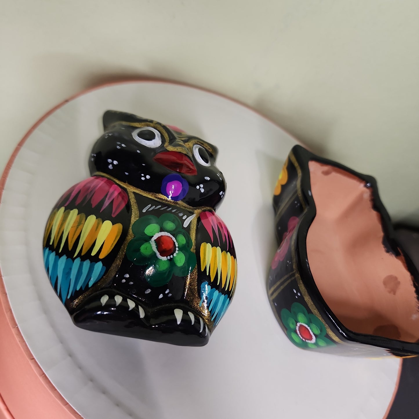 Owl/Búho Alebrije Trinket box