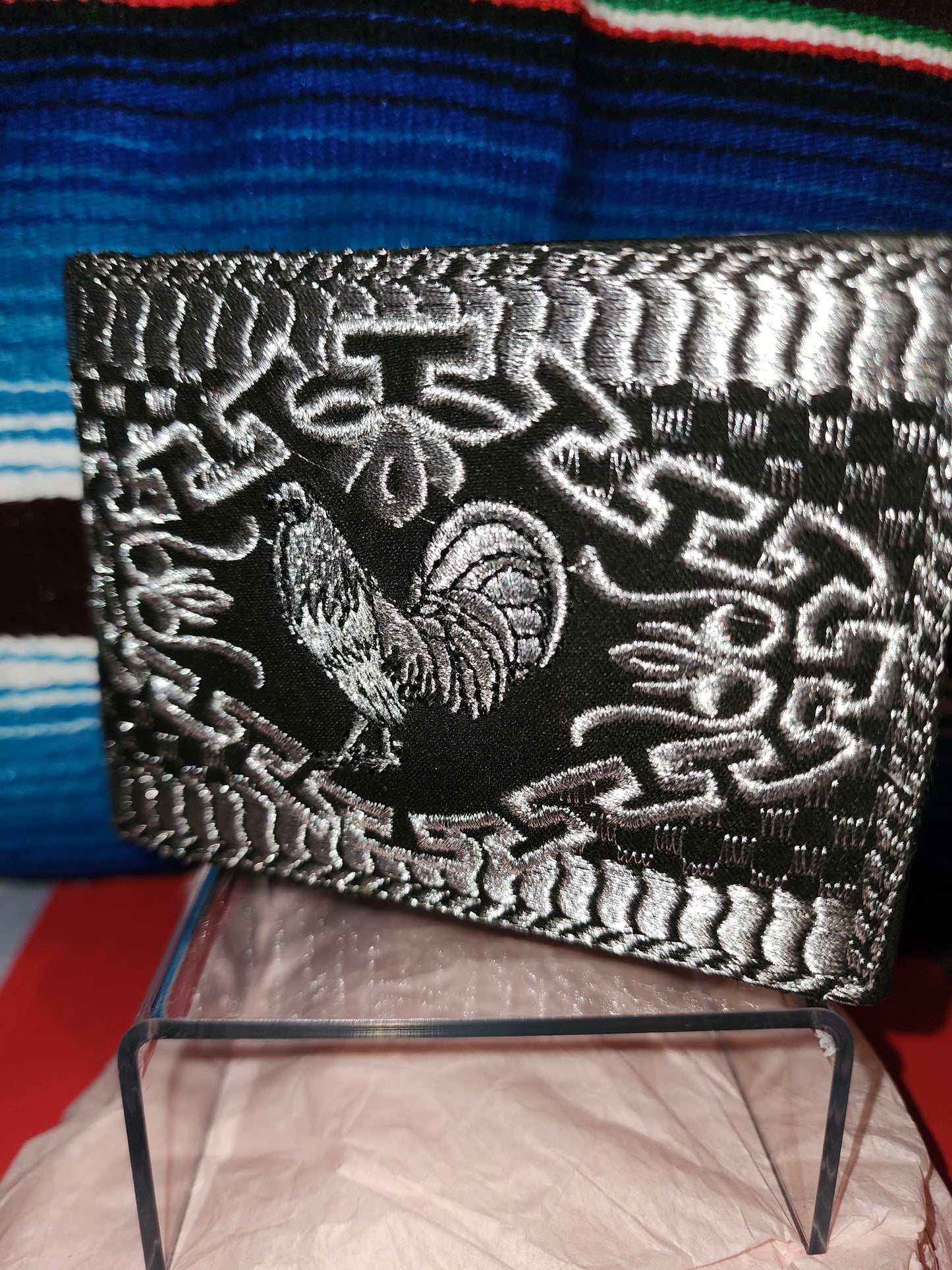 Embroidered Wallet