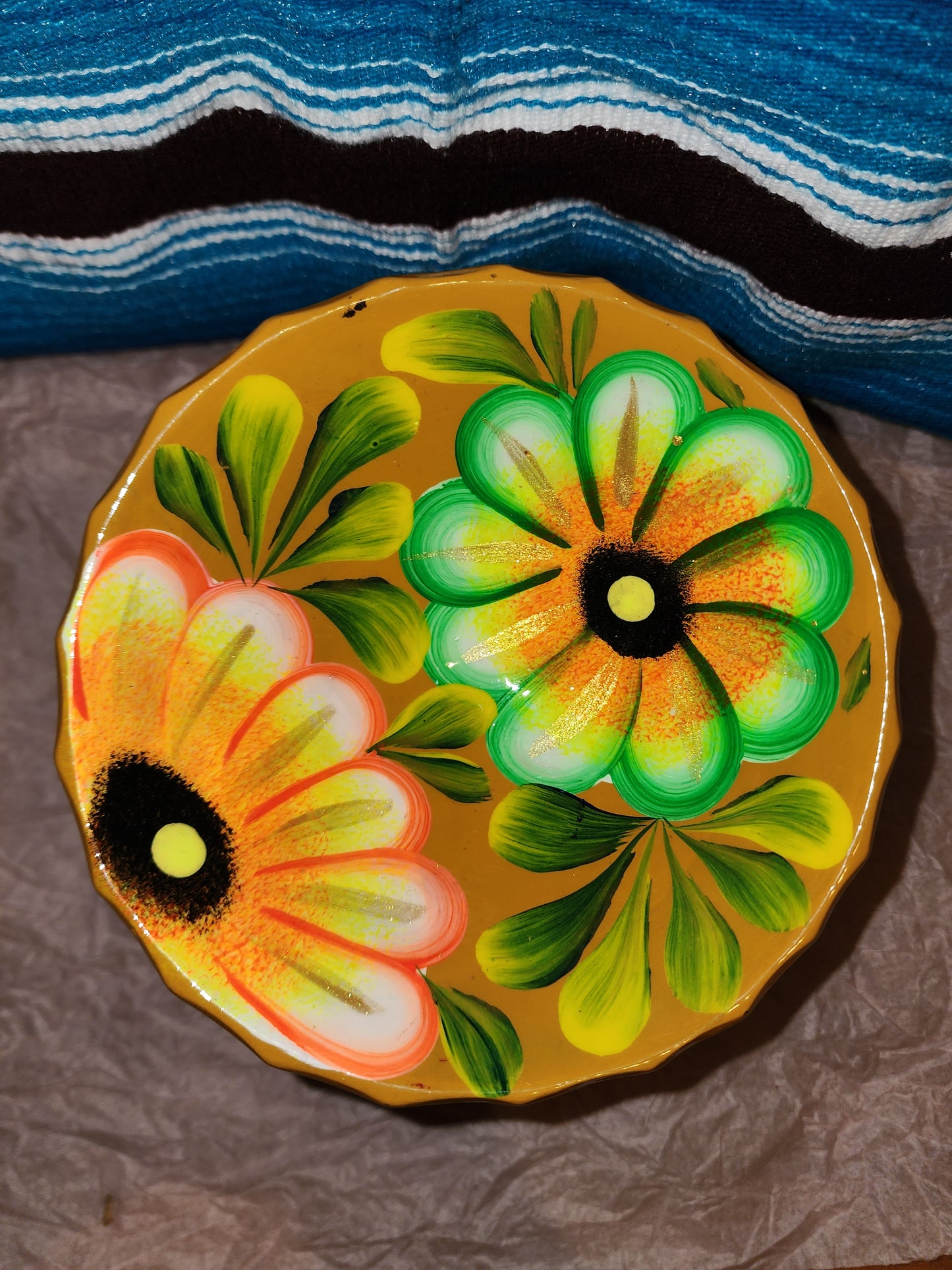 Hand Painted/Hand Crafted Bowl